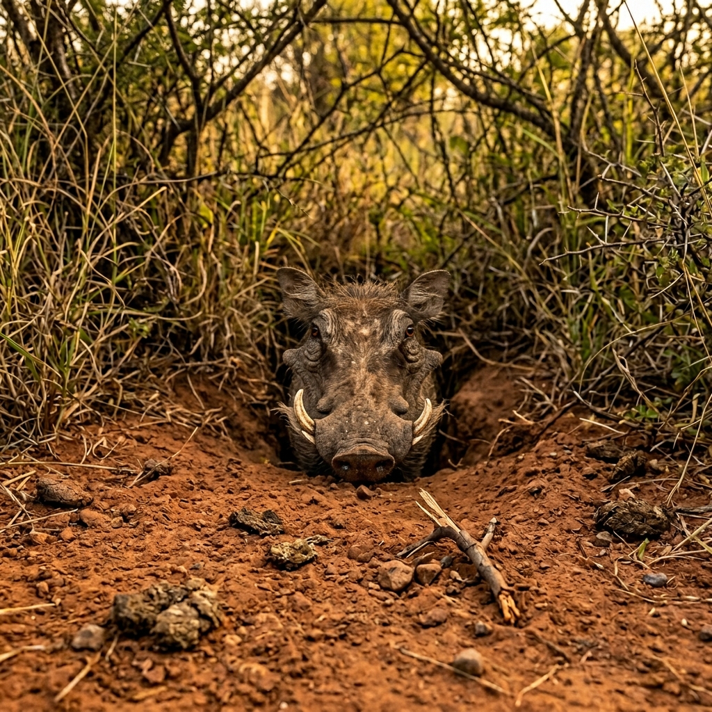 Waterhole edge at Vaalpenskraal for quiet bush soundscape