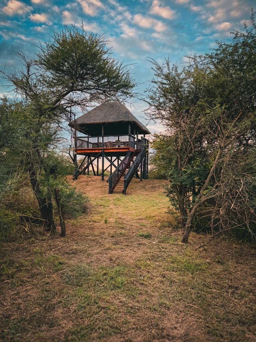 Outlook point ridgeline above Vaalpenskraal bushveld