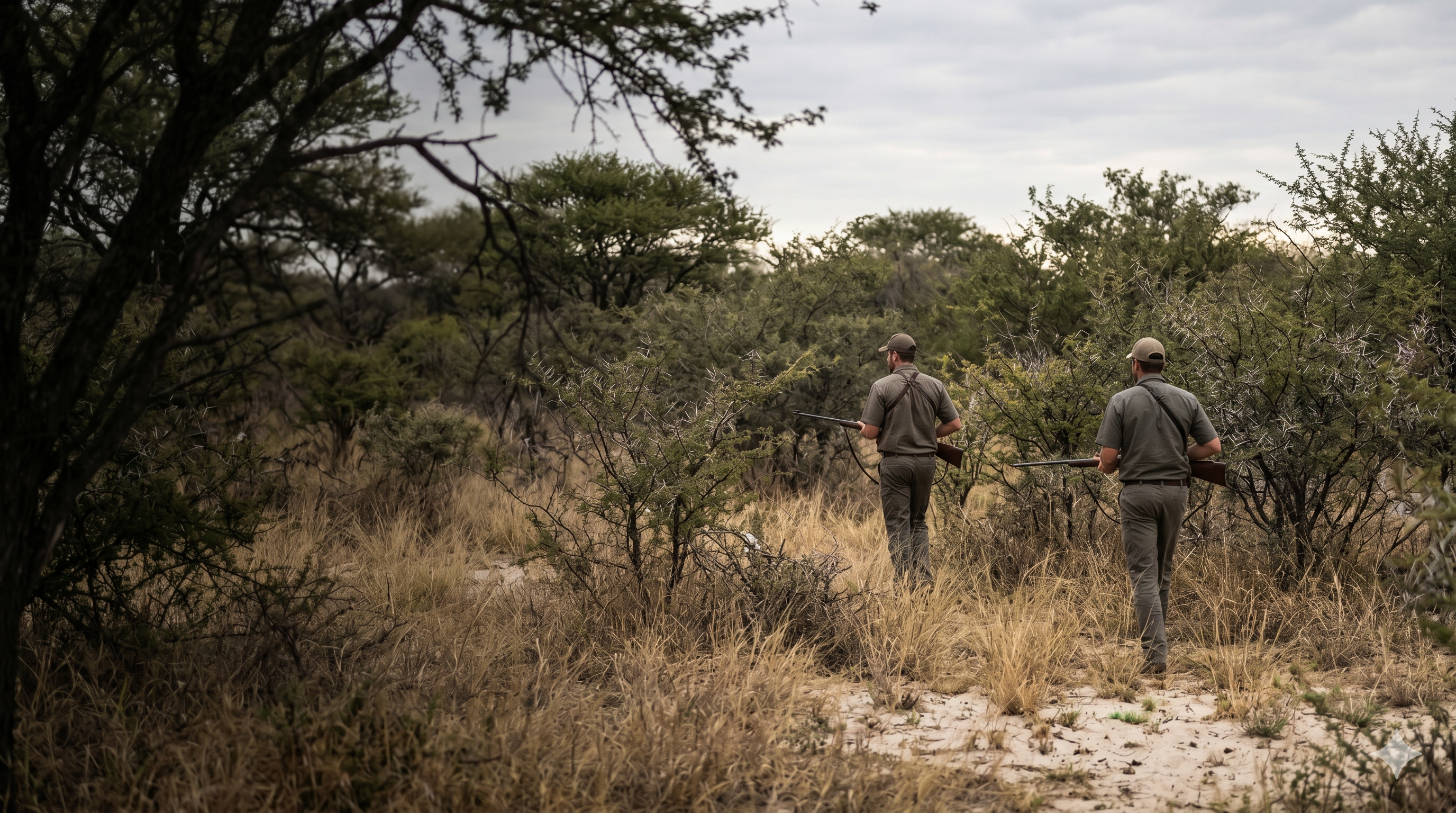 Waterberg thicket and open ground on the estate